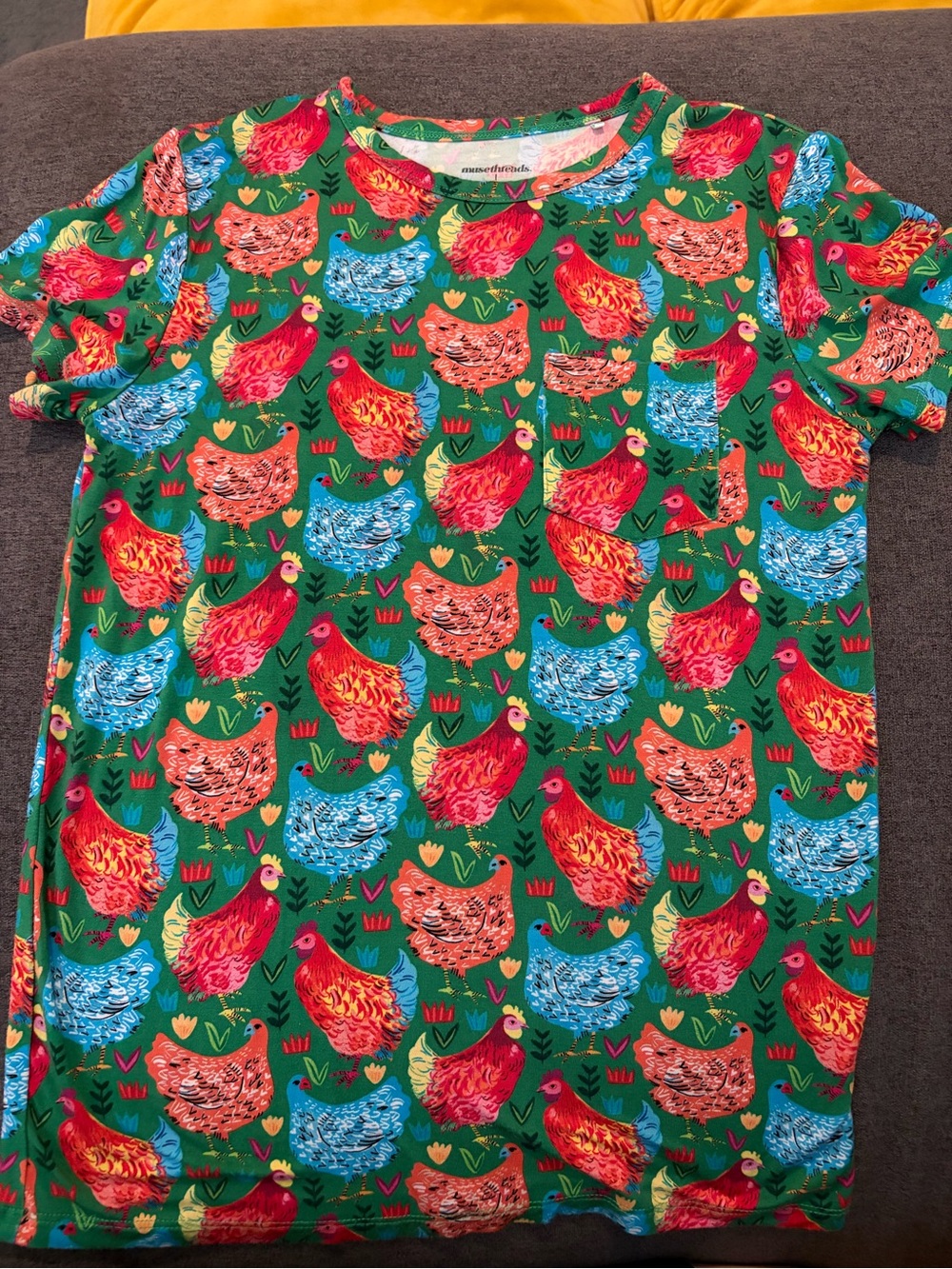 Muse Threads Chicken Friends Shirt